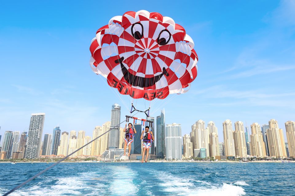 Palm View and JBR View Parasailing Experience