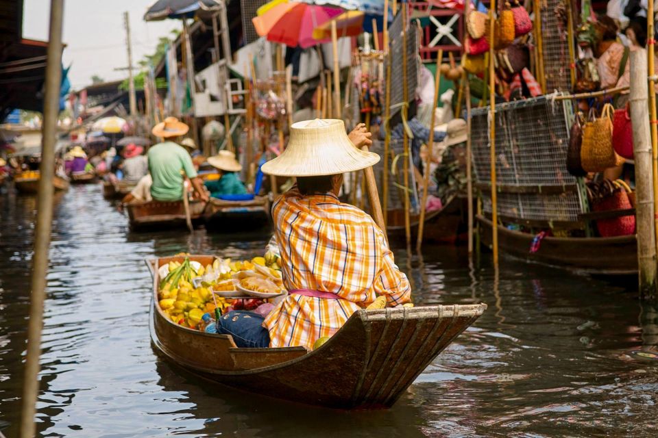 Bangkok: Damnoen Saduak Markt und Maeklong Railway Markt