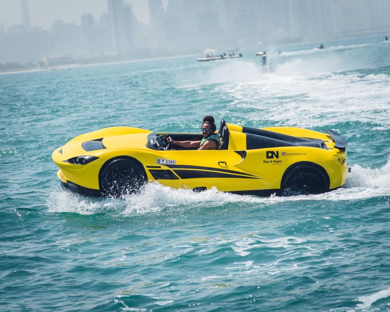 2 Seater- 30 min Yellow Jetcar in Burj Al Arab