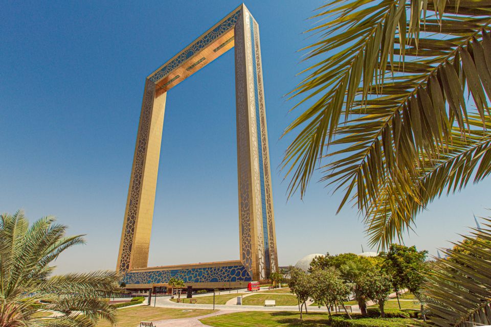 Eintrittskarte für den Dubai Frame mit Zugang zum Deck