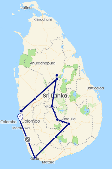 DISCOVER THE HIDDEN GEMS OF SRI LANKA IN 7 DAYS